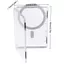 CATMALLER88 Dành Cho Túi Đựng Thẻ MagSafe, Hộp Đựng Thẻ Từ Tính Siêu Mỏng Trong Suốt, Điện Thoại Ví Nhẹ Có Thể Tháo Rời Chống Sốc Cho Điện Thoại Từ Tính
