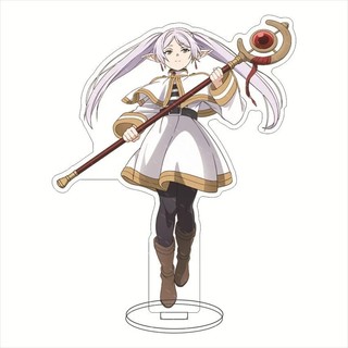 Mô hình Standee Frieren: Beyond Journey's End Pháp s? ti?n táng Himmel Fern c12 Phụ kiện trang trí để bàn góc học tập