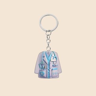 [Mặt dây chuyền] Đồng phục y tá bác sĩ Mặt dây chuyền y tế tình yêu 2D Acrylic phẳng Móc khóa túi trang trí Mặt dây chuyền có giá trị cao
