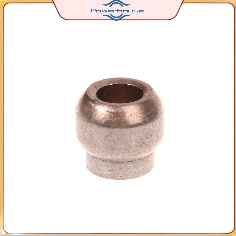 POWER 1Pc 10mm Trục Lỗ Sắt Hợp Kim Đồng Mang Bush 20mm Bên Ngoài Hình Cầu Máy Giặt Quạt Động Cơ Cánh Quạt Stator Trượt Bushing.