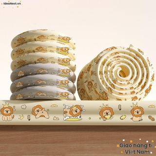 Đệm chống va chạm IDEANEST, Dải bảo vệ cạnh bàn 2m an toàn cho bé, Họa tiết kỹ thuật số hoạt hình thực tế Mềm mại dày dặn bảo vệ góc tường Trẻ em