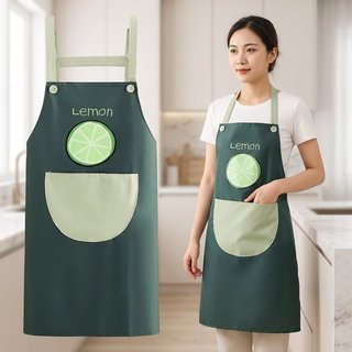 Tạp dề chống dầu chống thấm nước PVC Nhà bếp nấu ăn Tạp dề yếm có thể điều chỉnh Thắt lưng hiện đại Tối giản