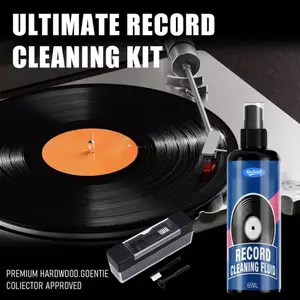 65ml Record Cleaning Spray Washer Fluid With khăn Record Care Solution Kit dành cho người sưu tập những người đam mê saixit2vn
