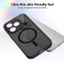 Ốp lưng Honor X5C Plus Vỏ thu hút từ tính màu đen mờ cho ốp điện thoại Honor X5C