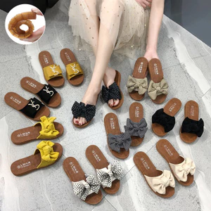 Bò Tendon Đế Mềm Giày Đi Biển Dép Nữ Mùa Hè 2026 Giày Phong Cách Mới Thời Trang Bên Ngoài Mặc Giày Đế Bằng Giày Nữ