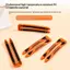 TRTR 12 Chiếc Hình Chữ U Chuyên Nghiệp Perming Cách Nhiệt Kẹp Nhiệt Độ Cao Salon Tóc Perming Thợ Cắt Tóc Perm Miếng Lót Tóc Xoăn Phụ Kiện VN