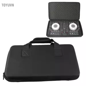 toyuvn Hộp đựng di động Irfora dành cho Bộ điều khiển DJ kênh đôi Được làm bằng chất liệu EVA cao cấp với miếng đệm xốp kiểu chữ U Khóa kéo 360° Túi đựng êm ái và chắc chắn đảm bảo
