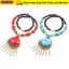 Vòng cổ mặt dây chuyền Bohemian GỖ NHẤT, Quà tặng Vòng cổ hợp kim Bohemian, Trang sức cổ điển chất lượng cao Vòng cổ dài ngọc lam cho bé gái