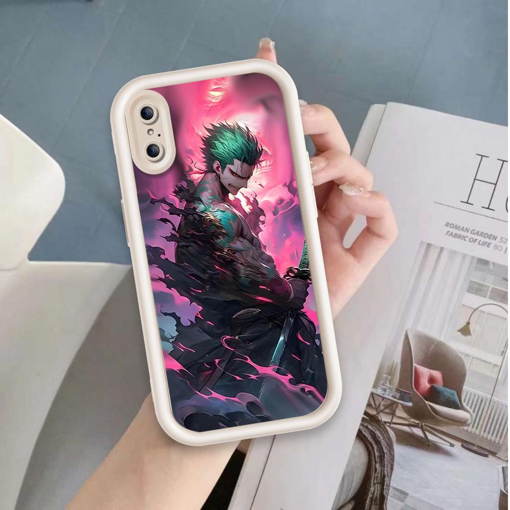 Ốp Lưng Cho iPhone X XR XS Max Hoạt Hình Silicon Xu Hướng Mềm Ốp lưng TPU Aurosolon One Piece Angel Eye Ốp Lưng Chống Sốc