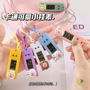 ⇞Hình Chữ Nhật Dễ Thương Hoạt Hình Kỹ Thuật Số Trẻ Em Đồng Hồ Treo Tường Nhỏ Thể Thao Nhựa Hẹn Giờ Học Sinh Kỳ Thi Thời Gian Lô O8LE