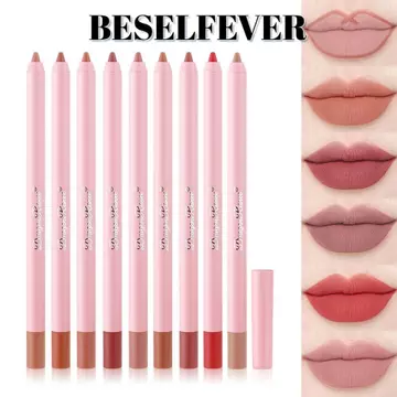 BESELFEVER Son lót môi, Bút kẻ môi mờ chống thấm nước, Bút kẻ viền môi tự nhiên, Bút kẻ môi nhung