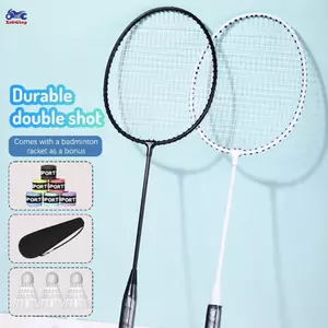 XOITOP 2 Bộ Raet Cầu Lông Siêu Nhẹ Chia Hợp Kim Ferro Cầu Lông Trưởng Thành Raet Có Túi Attaing Và Bảo Vệ VN
