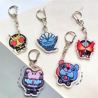 Móc Khóa Keychain Kamen Rider phụ kiện trang trí chibi dễ thương quà tặng 10