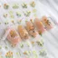 Làm Móng Tay Miếng Dán Phong Cách Tulip Dính Decal Phong Cách Nhật Bản Tươi Ngọt Ngào Cô Gái Trang Trí Móng Tay
