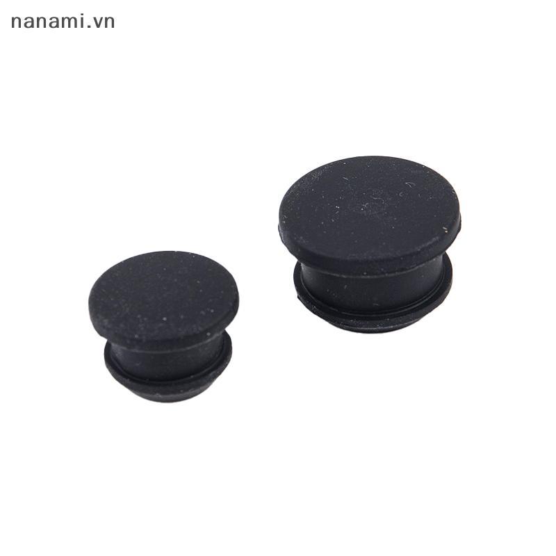 [nanami] 10 chiếc Nút cắm lỗ gắn cao su silicon 2,5-14mm nking End Caps Nút chặn kín [VN]