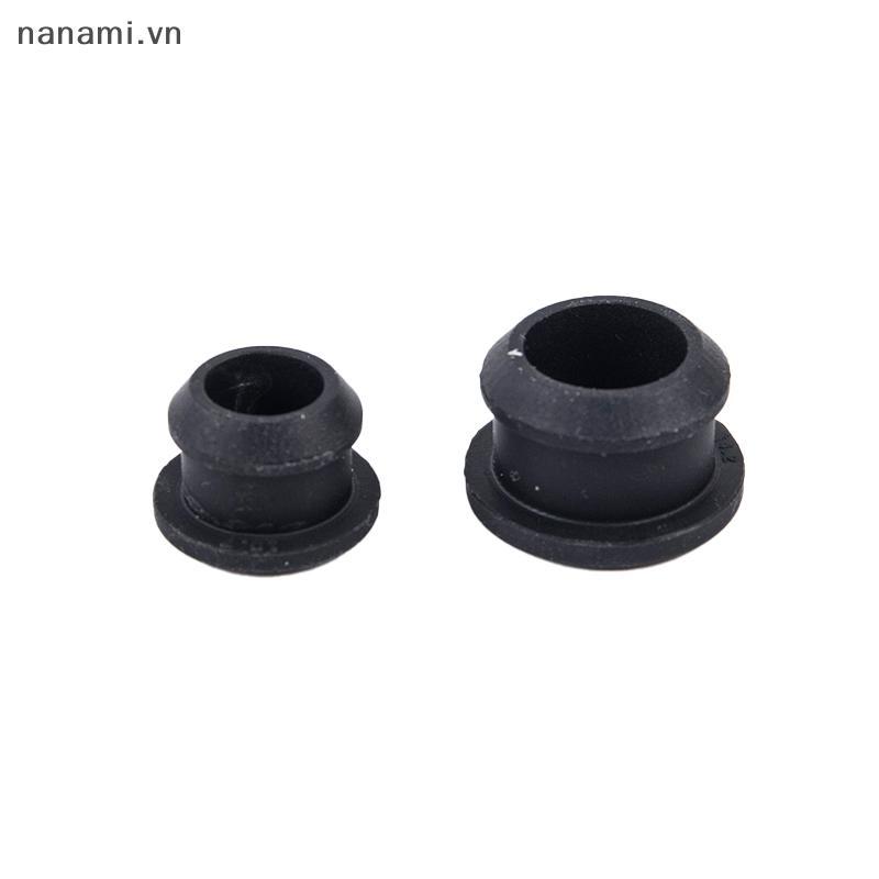 [nanami] 10 chiếc Nút cắm lỗ gắn cao su silicon 2,5-14mm nking End Caps Nút chặn kín [VN]