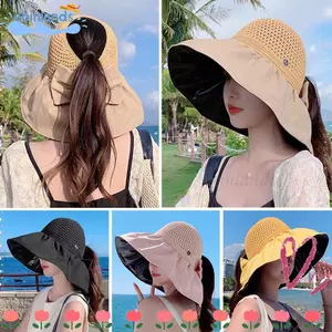 Mũ xô EBINLANDS, Mũ che nắng chống tia cực tím di động, Mũ che nắng thoáng khí vành rộng ngoài trời mùa hè