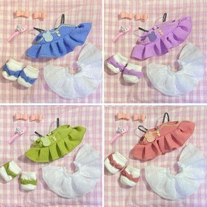 20cm cm Quần Áo Bé Cotton Búp Bê Đầm Ngôi Sao Búp Bê Búp Bê Thay Thế Váy Phù Hợp Với Quần Áo