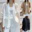 Áo khoác chống gió Kaki dành cho nữ, áo cardigan mỏng kiểu phù hợp, áo rộng rãi