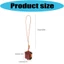 Flgo Da Sandwich Charm Thủ Công Phụ Kiện Móc Chìa Khóa Phụ Kiện Dành Cho Nam Nữ Có Mặt Cho Sinh Nhật Ngày Lễ