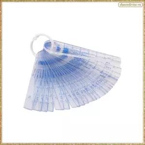 1 Gói Máy Đo Cảm Biến Nhựa 0,05-3mm Dụng Cụ Đo Độ Dày 25 Trong 1 Máy Đo Cảm Biến Để Đo Khoảng Cách