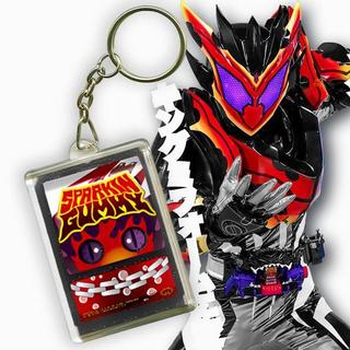 Dark Gochizo Kamen Rider bitter Gavv Keychain Series | Gantungan Kunci Kamen Rider Gavv Ganci Acrylic Custom Bolak Balik