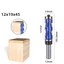 Phay Cắt Shank Flush Trim End Mill Solid Carbide Xoắn Ốc Vòng Bi Đôi CNC Router Bit Cho Gỗ