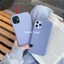 Màu xám oải hương cho iPhone 17 / 16 / 15 / 14 / 13 / 12 / 11 / Pro Max / Xs Max / XR 7 / 8 Plus / mini / E Vỏ điện thoại silicon lỏng màu trơn