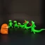 HT2 6 Phễu Tom the Lizard Mabel Nhân Vật Hành Động Để Bàn Trang Trí TH2
