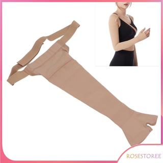rosestoree Phù bạch huyết Nén tay cho nam giới Phụ nữ 23-32mmHg Hỗ trợ đầy đủ với dây đeo Nẹp Phù nề Lipedema Sưng sau phẫu thuật cắt bỏ vú Giảm đau (M-Left