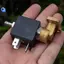 Van điện từ bằng đồng thau điện 3 chiều 9000BH AC230V Loại thường đóng cho máy pha cà phê Nước nóng hấp đẹp