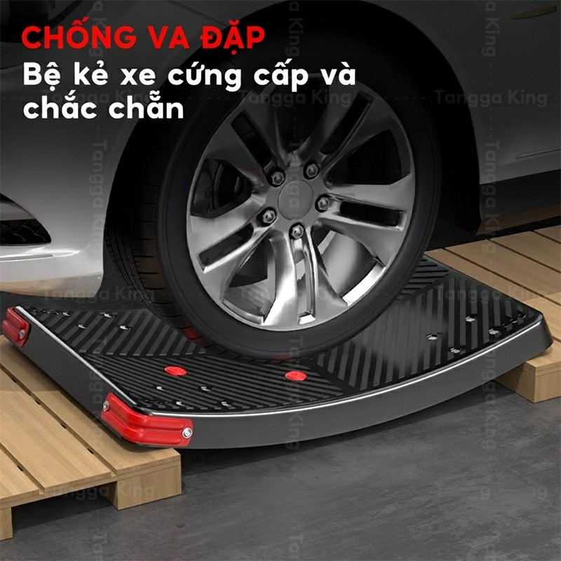 Xe đẩy hàng hóa có lan can Xe đẩy đa năng chống ồn Gấp Gọn Tiện Lợi 4 bánh xe Tải Trọng 800KG