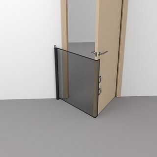 Cổng an toàn cho bé có thể thu vào Rào chắn cửa cầu thang Lưới PVC có thể gập lại Sử dụng trong nhà