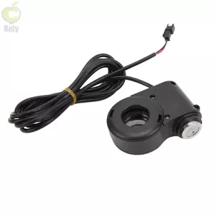 Công tắc chìa khóa xe tay ga điện ROLY, Phụ kiện 2 dây Xe tay ga điện Bộ khóa ngón tay cái, Công tắc tay lái đa năng 12-99V bền bỉ Điều khiển tay lái