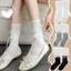 1 / 2 / 3 Đôi - Tất ren nơ ba lê giữa bắp chân xuân hè Retro viền ren Lolita JK Vớ nữ Tất thoải mái và thoáng khí