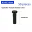 PYCOU 50 Chiếc Núm Vú Nói Xe Đạp, Núm Vú Nói Xe Đạp Đen Chiều Dài 14 Mm, Bền 14G Tương Thích Siêu Nhẹ Cường Độ Cao Nói Núm Vú Bảo Trì Xe Đạp