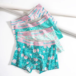 Bán buôn quần lót Boxer cỡ lớn Cotton thoáng khí cho trẻ em