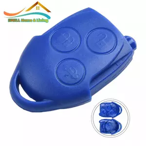 KEY FOB CASE Key Shell Màu xanh hoàn toàn mới Điều khiển từ xa chất lượng cao cho Ford Focus Transit