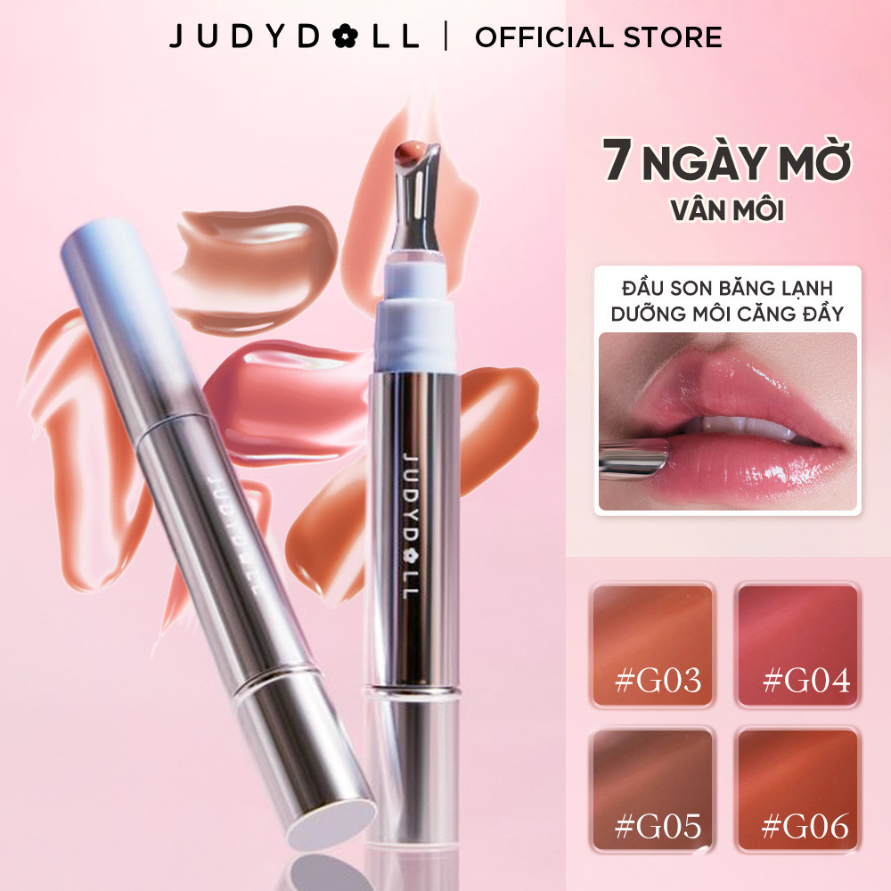 Son Bóng Dưỡng Môi JUDYDOLL Essence Lip Glaze Căng bóng Dầu dưỡng môi Mờ vân môi