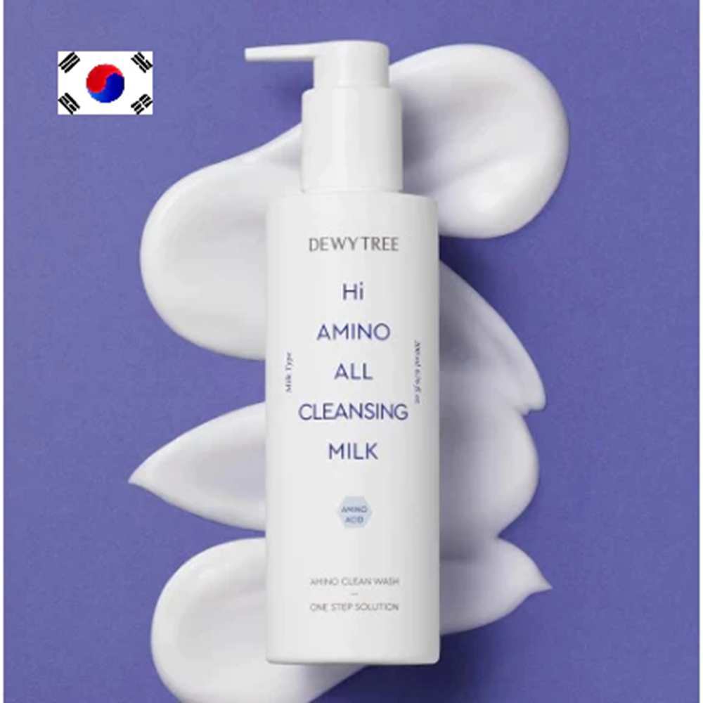 DEWYTREE Hi Amino All Cleansing Milk 200ml facial cleanser cleansing foam