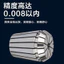 CNC Độ Chính Xác Cao ER Collet Máy Khắc CNC Co Giãn Collet Máy Phay Lò Xo Gió Vòi Phun ER32 25 20 16 8
