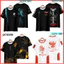 YB1 Arknights Áo Thun Nữ Tay Ngắn Tee Unisex Trò Chơi Cosplay Áo Bông Tai Kẹp Anime Thời Trang Oversize Casual Graphic Top BY1