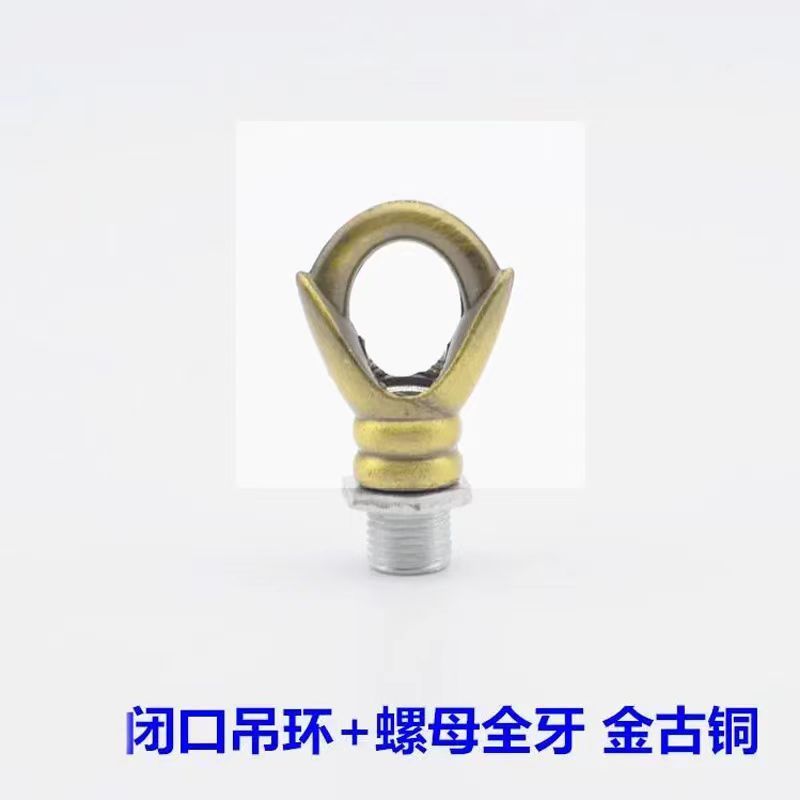 Đóng Mở Vòng Sắt Móc Móc Đèn Chùm Chịu Lực Móc M10 Răng Đèn Phụ Kiện Chiếu Sáng QXA7