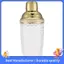 Bộ bình lắc cocktail thủy tinh 13Oz - Bình lắc thủy tinh cho cocktail, Bình lắc uống cocktail và cocktail Bình lắc vàng Dễ sử dụng