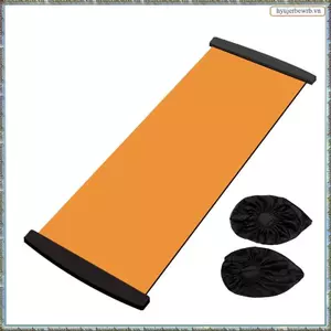 Thảm trượt Yoga màu cam 200cm, lõi chắc chắn, thiết bị tập luyện đa năng dễ dàng lắp đặt