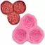 Khuôn Silicon Hoa Mẫu Đơn Cưới Cupcake Topper Fondant Bánh Trang Trí Dụng Cụ