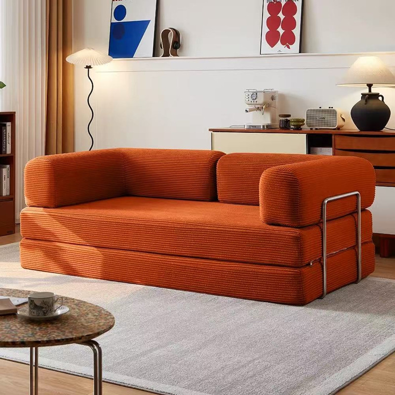 Dreamory Sofa Teddy Sofa Giường Đa Năng Dài 1.8/2.2m,Mút Xốp Mật Độ 45D,Vải Nhung Gân,Vỏ Bọc Có Thể Tháo Rời | BigBuy360 - bigbuy360.vn