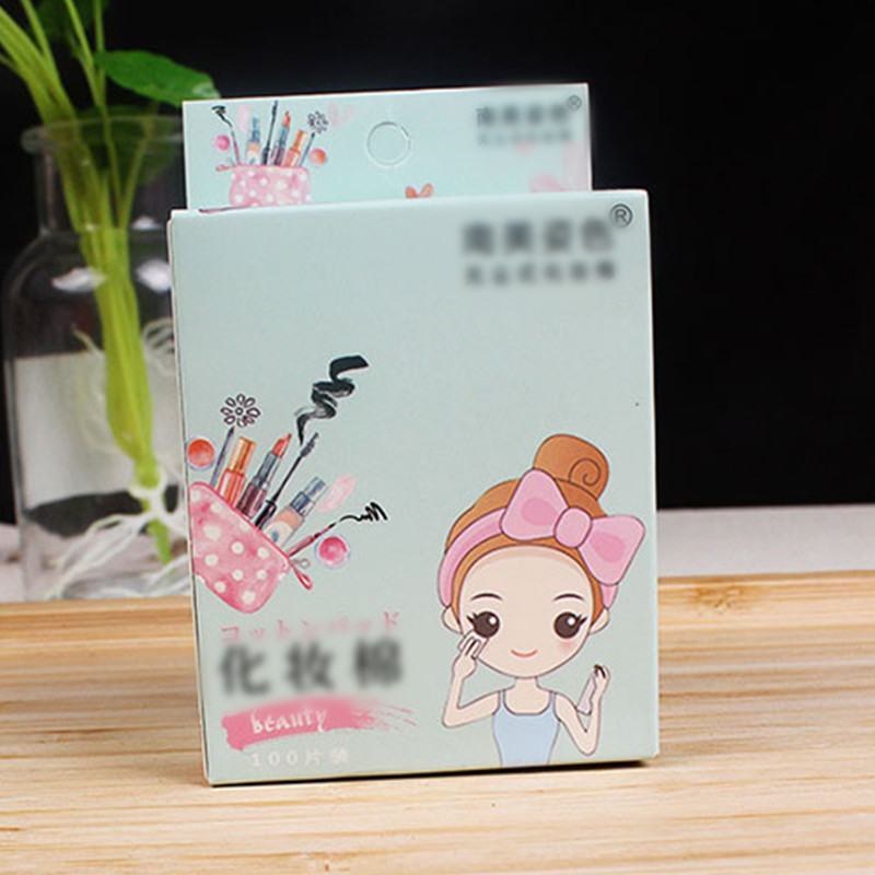 【Roshy】🍧Set 100 miếng bông tẩy trang - Túi bông tẩy trang mềm mại chất lượng cao mini