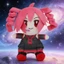 20cm Anime Ngoại Vi Kasane Teto Sang Trọng Gối Mềm Trang Trí Nhà Kawaii Ảo Ca Sĩ Kasane Teto Đồ Chơi Nhồi Bông