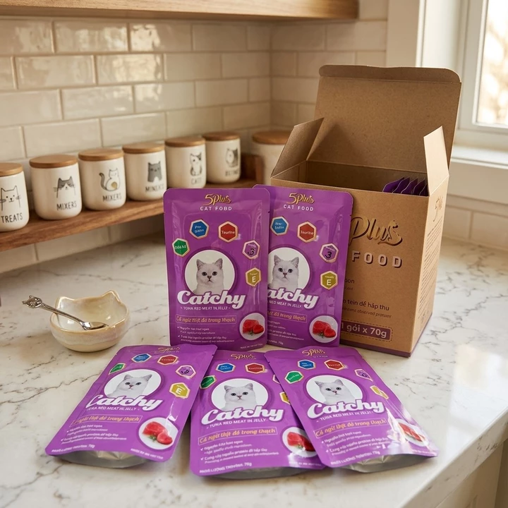 Combo Cat Wet Food Catchy x70g – 70 g – 4
